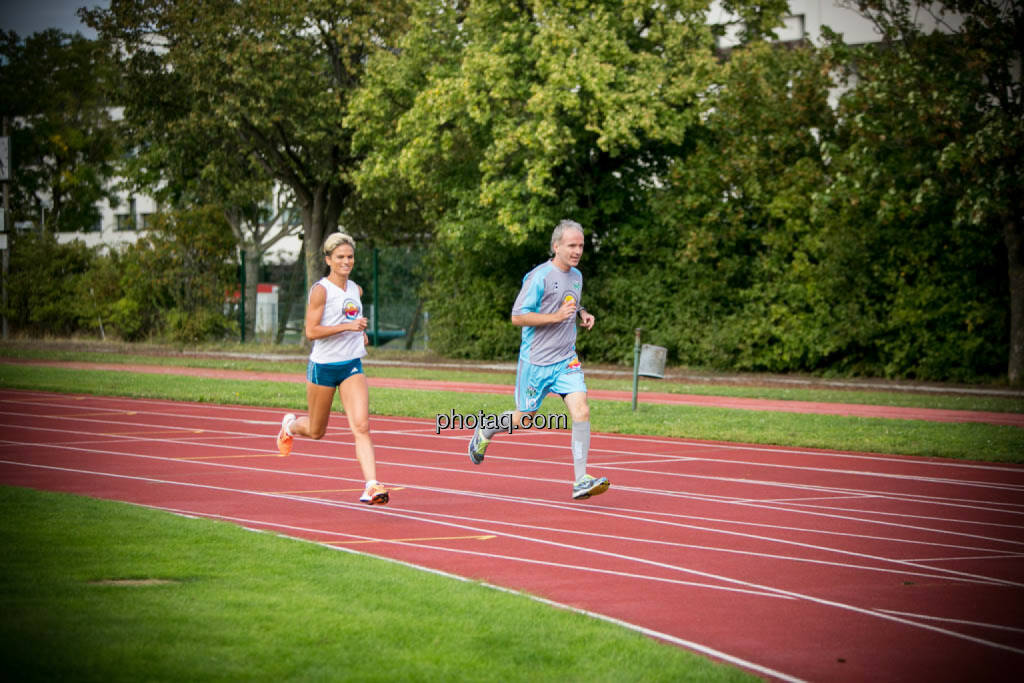 Elisabeth Niedereder, Christian Drastil, © photaq/Martina Draper (30.08.2014) 