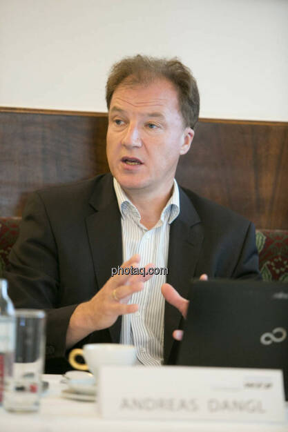 Andreas Dangl (Vorstandsvorsitzender W.E.B Windenergie AG), © Martina Draper/photaq (02.09.2014)