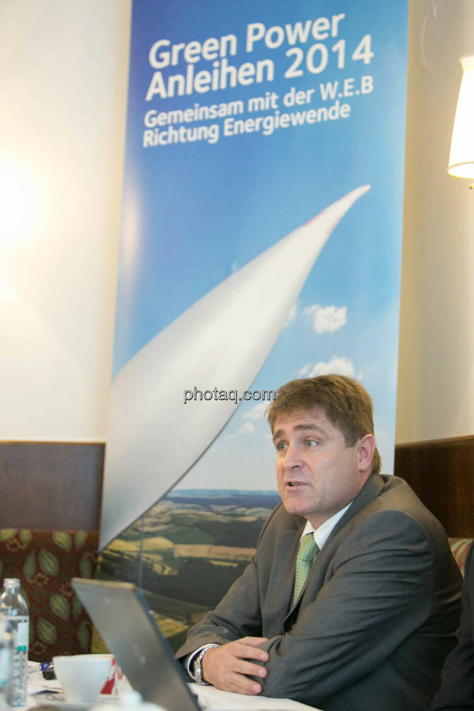 Frank Dumeier (Vorstand W.E.B Windenergie AG)