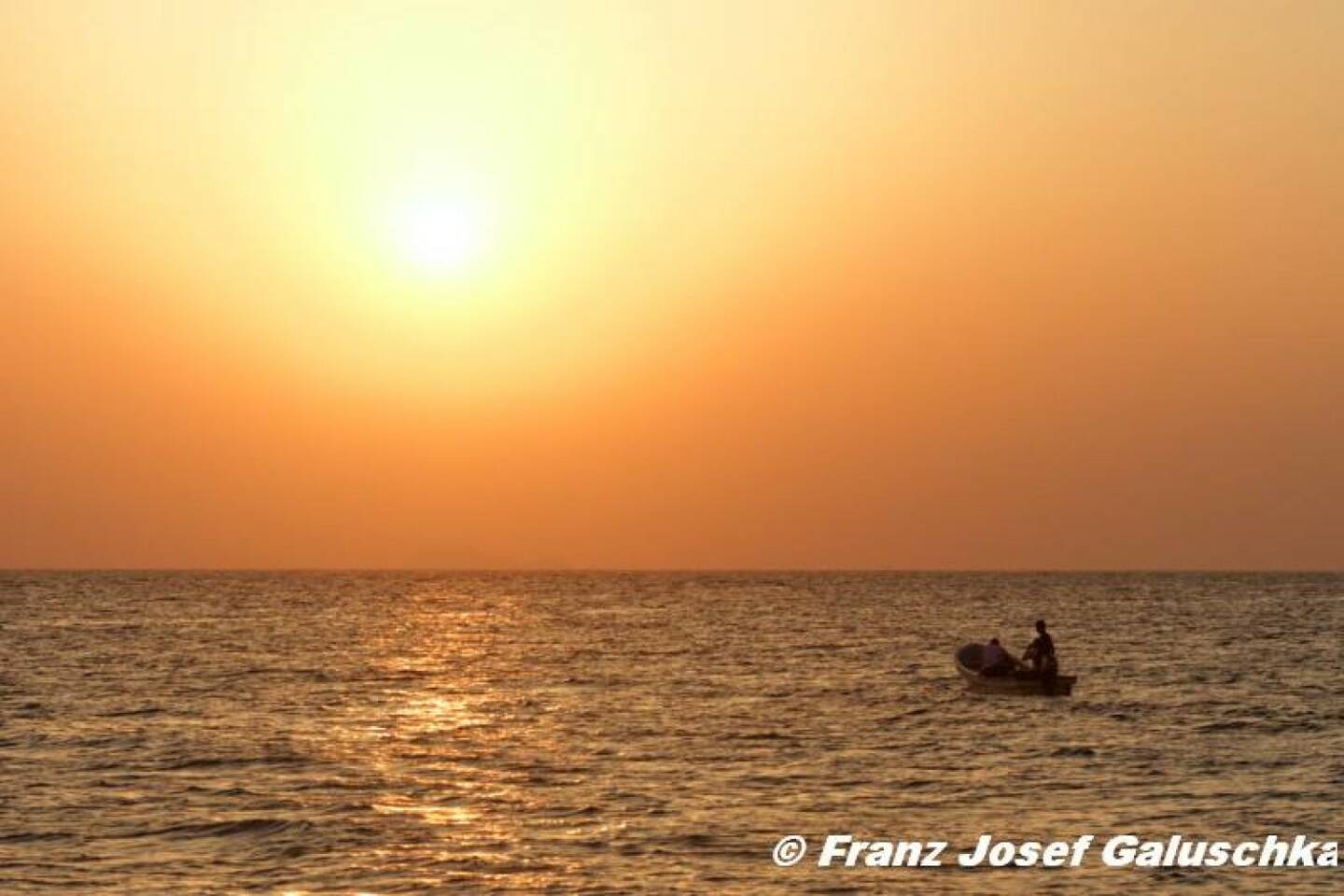 Meer, Sonnenuntergang, Oman