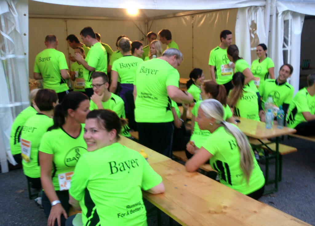 Bayer beim Wien Energie Business Run 2014 (04.09.2014) 
