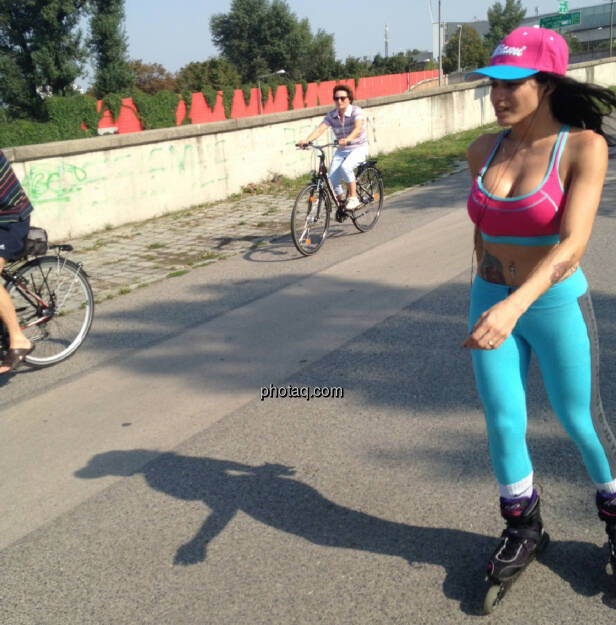 Skating Radfahren Donauinsel (06.09.2014) 