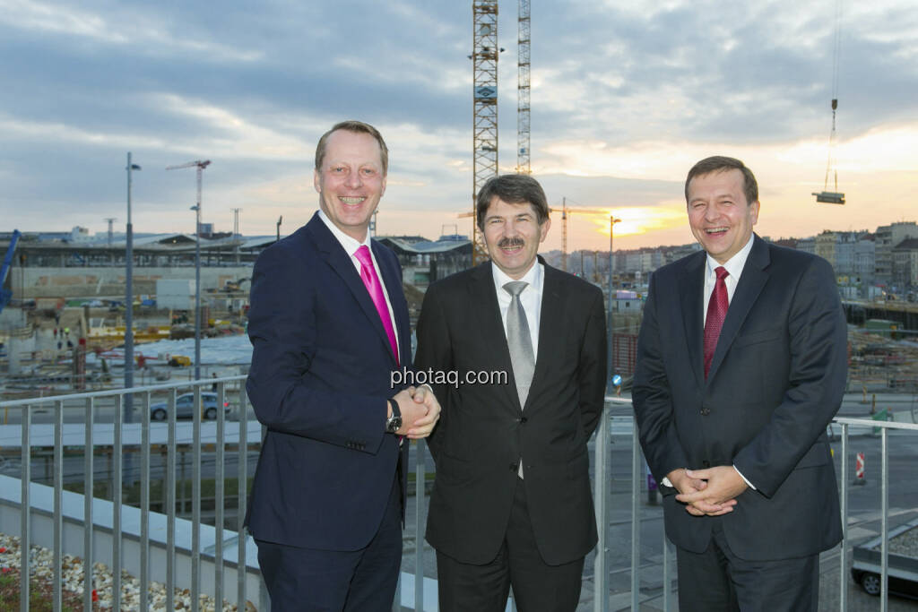 Friedrich Wachernig (S Immo), Ernst Vejdovszky (S Immo), Holger Schmidtmayr (S Immo)
, © Martina Draper (15.12.2012) 