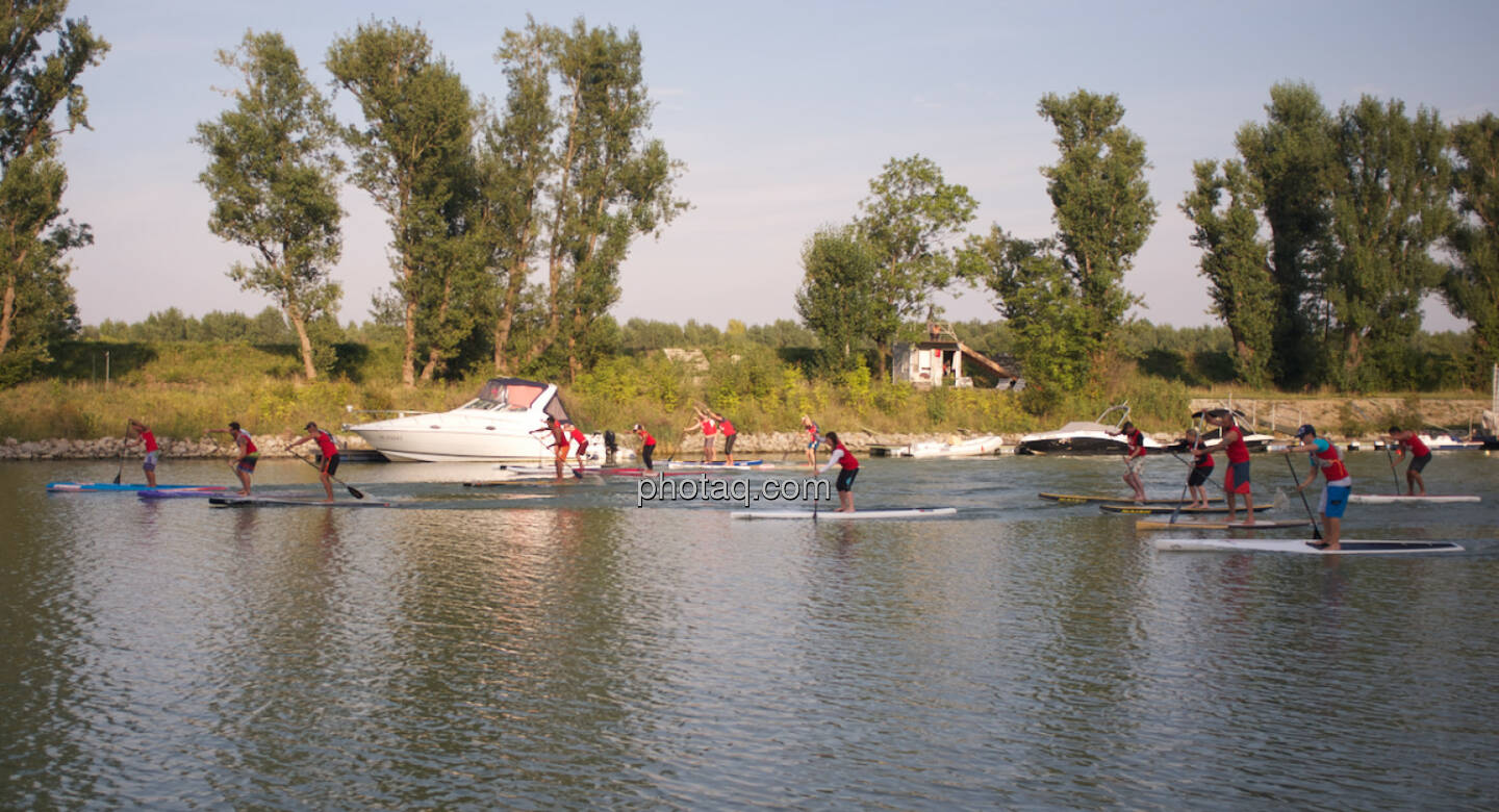 Wiener SUP-Meisterschaften 2014 in der Kuchelau