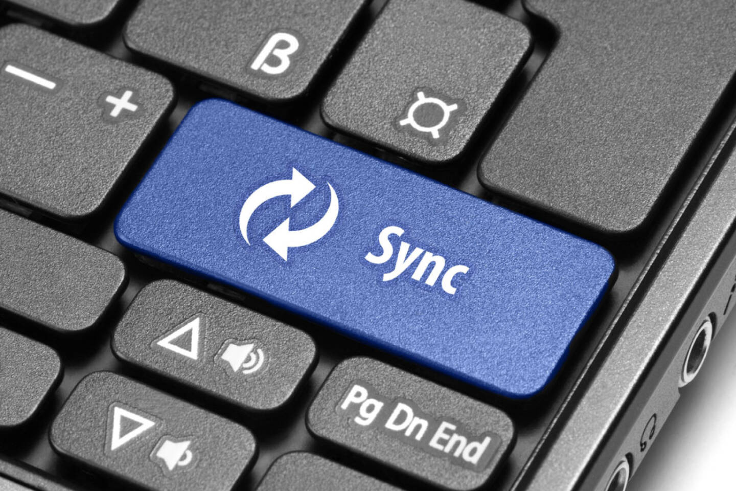 sync, synchron, http://www.shutterstock.com/de/pic-191171804/stock-photo-synchronization-concept-blue-hot-key-on-computer-keyboard-with-arrows-icon-and-sync-written.html