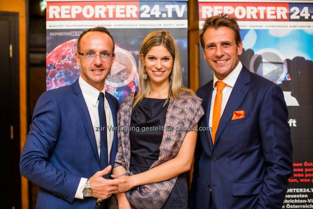 Jürgen Peindl, Alexandra Seyer, Volker Piesczek, © via Alba (11.09.2014)
