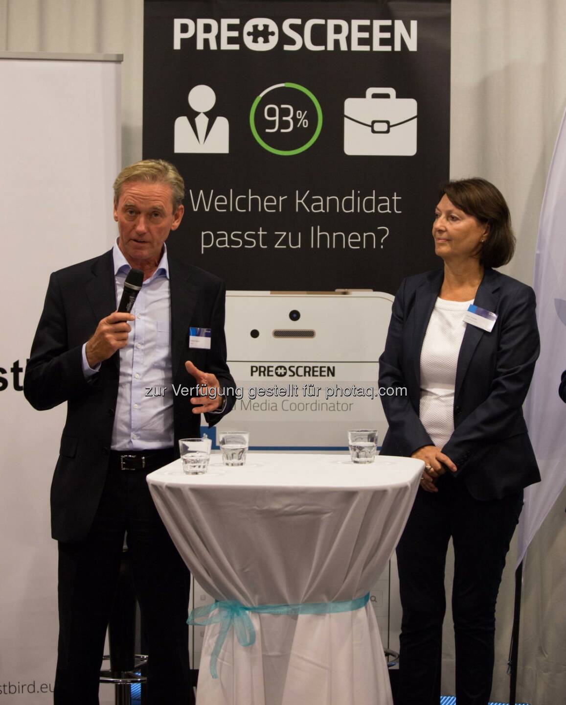 Mathias Hiebeler, Doris Tomanek (Bild: Robin Consult/Roznovsky)