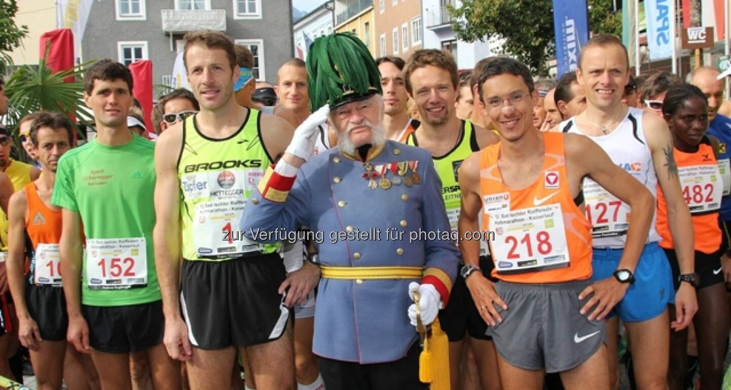 Laufen mit dem Kaiser im herbstlichen Bad Ischl: Anmelden zum Kaiserlauf 2014 und T-Shirt sichern, http://www.kaiserlauf.at/kaiserlauf (c) Hörmandinger