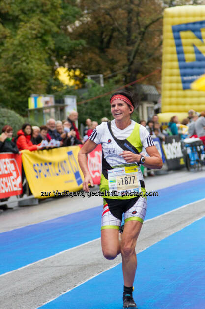 Winkler Monika, 3. Platz, Viertelmarathon Damen, Wachau Marathon 2014, © Milena Ioveva  (14.09.2014) 