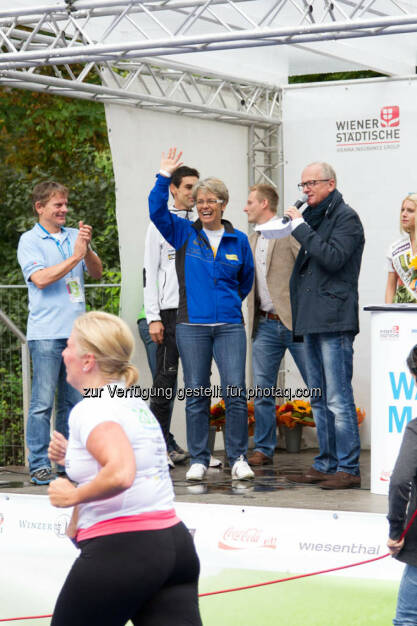 Landesrätin Petra Bohuslav, Wachau Marathon 2014, © Milena Ioveva  (14.09.2014) 