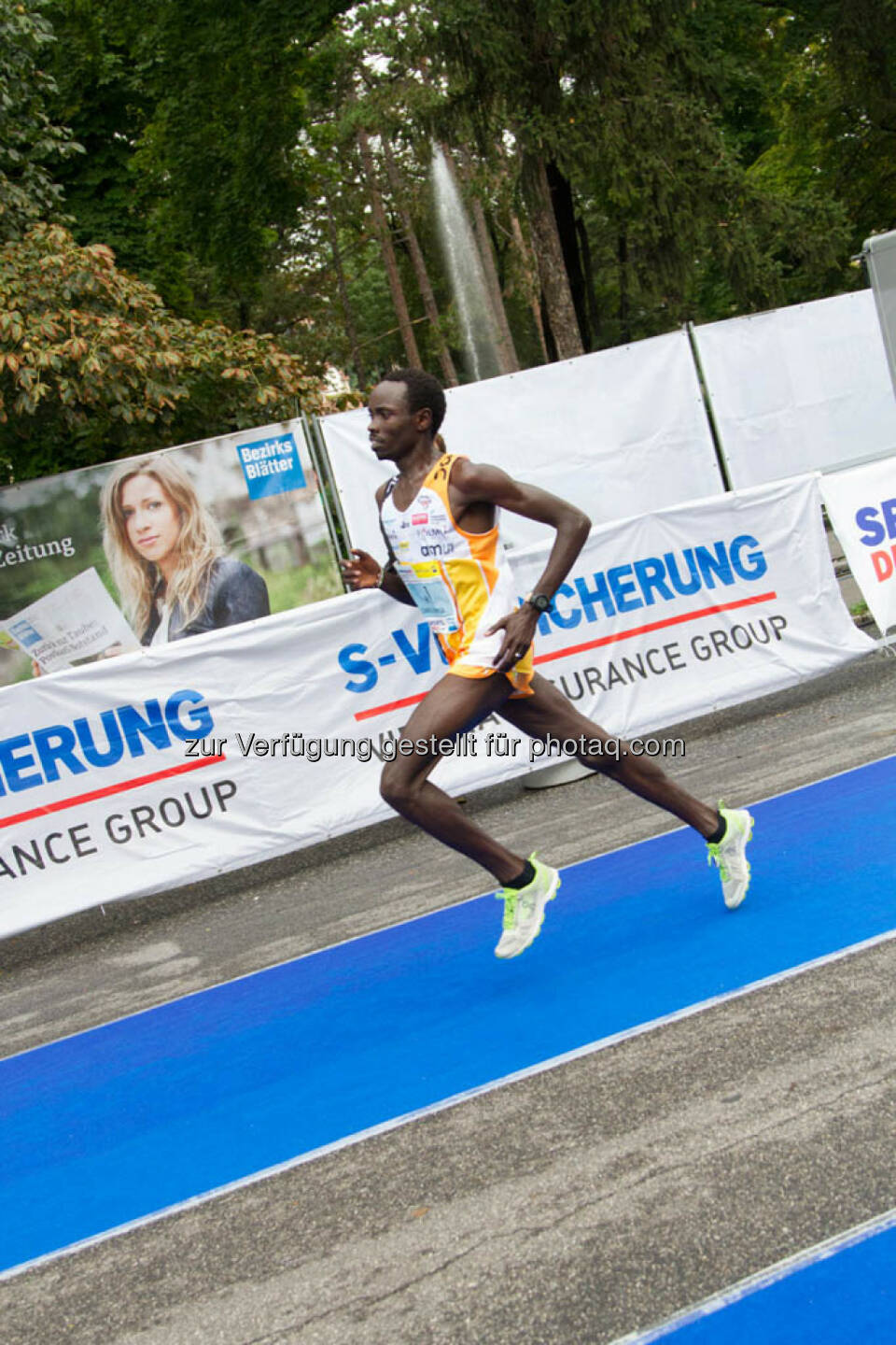 Wanjiru Daniel-Kinyua, Sieger Halbmarathon Herren, Wachau Marathon 2014