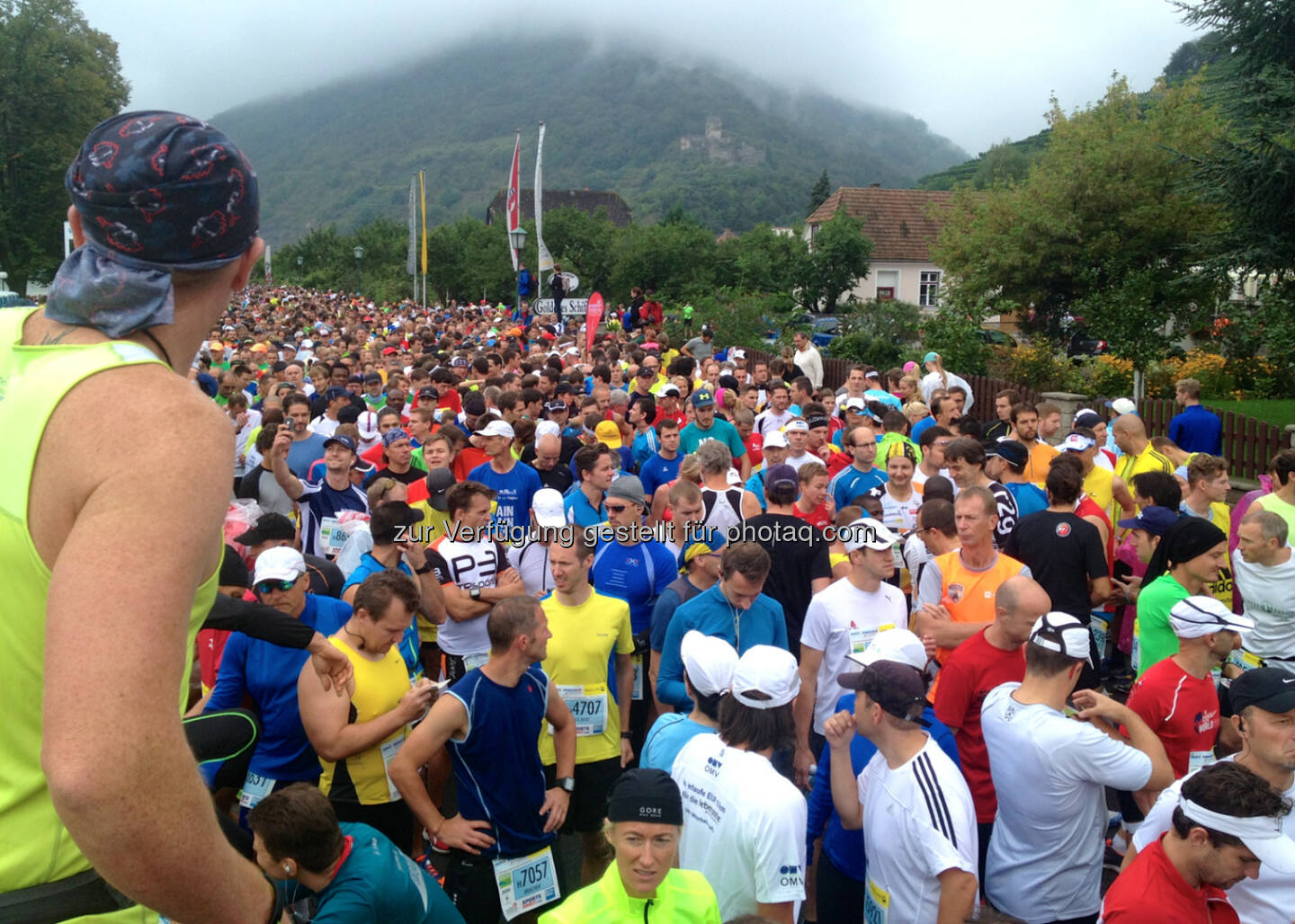 Start Wachau Halbamarathon in Spitz