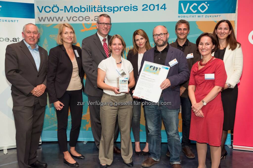 VCÖ-Mobilitätspreis Österreich für Energieinstitut Vorarlberg und Cirpa, © Aussendung (19.09.2014) 