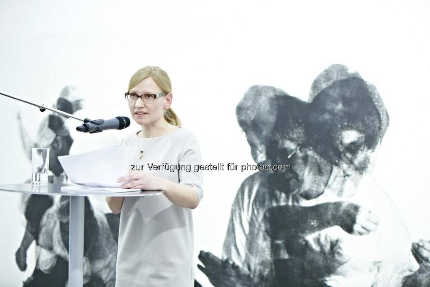 Karin Jaschke, Kuratorin der Ausstellung