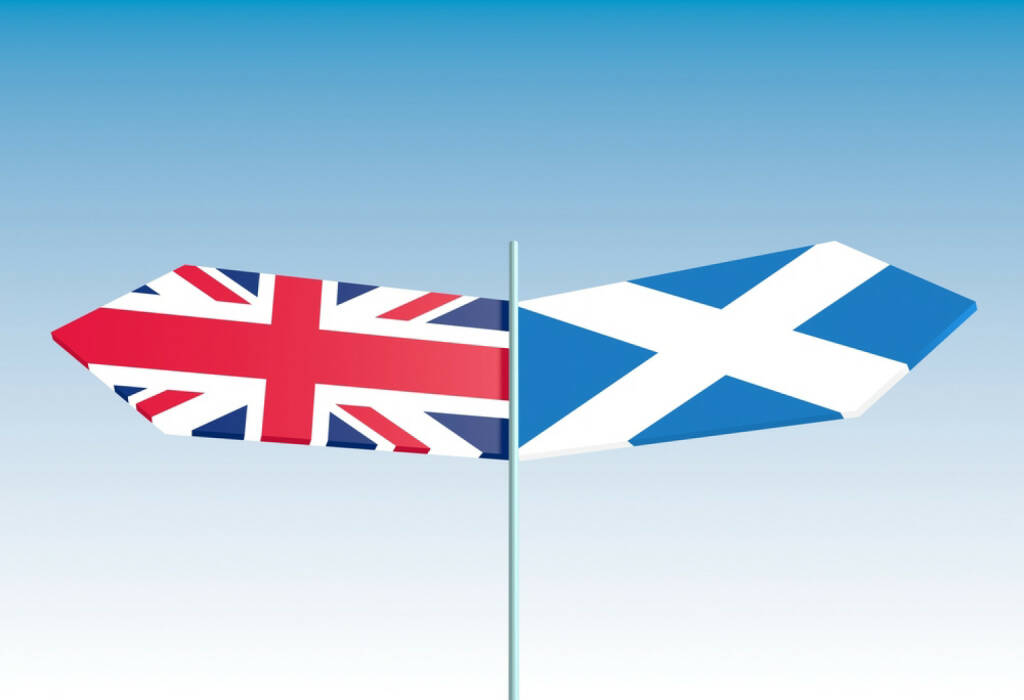 Schottland, Flagge, Großbritanien, England, http://www.shutterstock.com/de/pic-216277471/stock-photo-scotland-vote-for-independence-politic-relative-background-with-national-flags.html, © shutterstock.com (22.09.2014) 