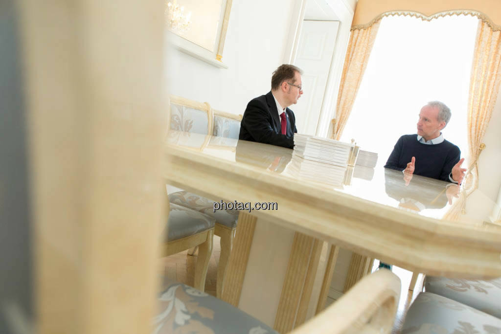 Gregor Rosinger, Christian Drastil, © photaq/Martina Draper (23.09.2014)