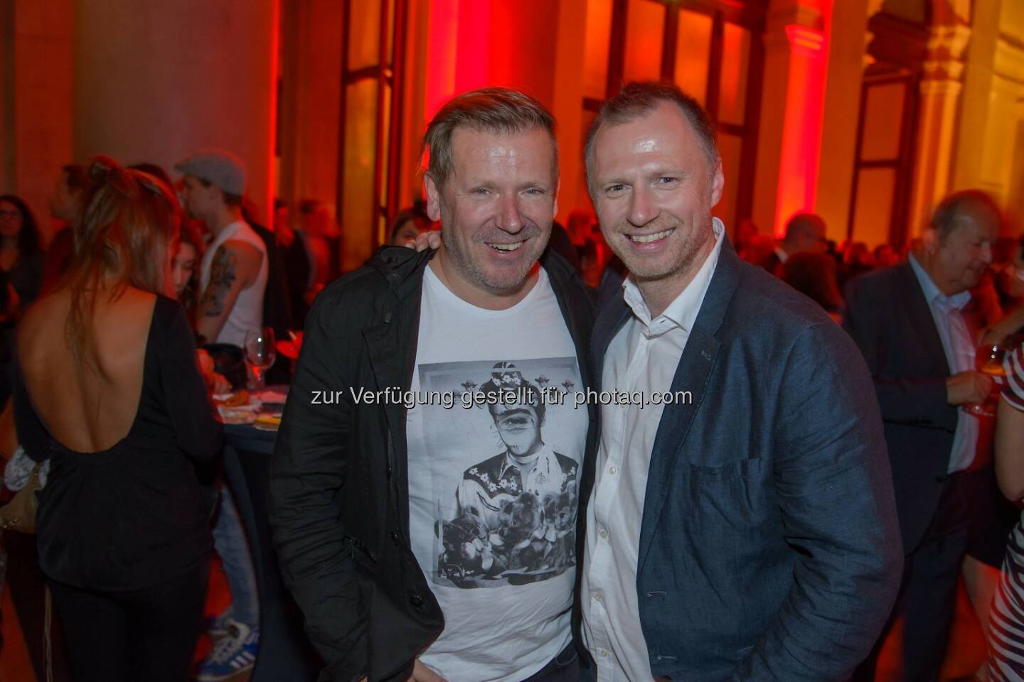 Eberhard Forcher (Austrozone) und Alex List (DJ)