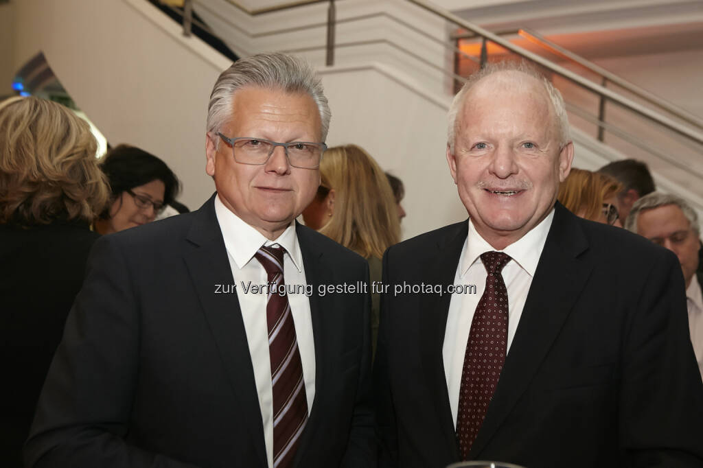 Günter Rabensteiner (Verbund), Reinhard Pinzer (Siemens), © Katharina Rossboth (25.09.2014) 