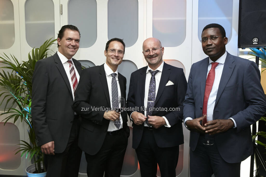  Bernhard Wurmb (Accenture), Daniel Baur (Accenture), Michael Gaunerstorfer (BAWAG P.S.K.), Samba Diallo (Unternehmer), © Katharina Rossboth (25.09.2014) 