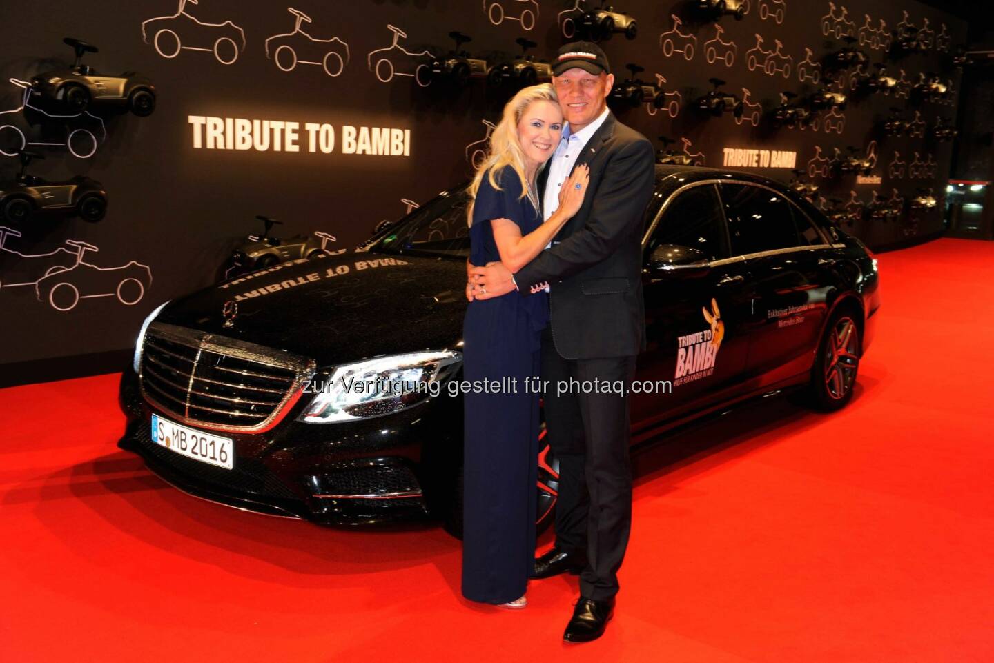 Axel Schulz mit Ehefrau Patricia Tribute to Bambi in The Station in Berlin am 25.09.2014 Foto: BrauerPhotos © Neugebauer