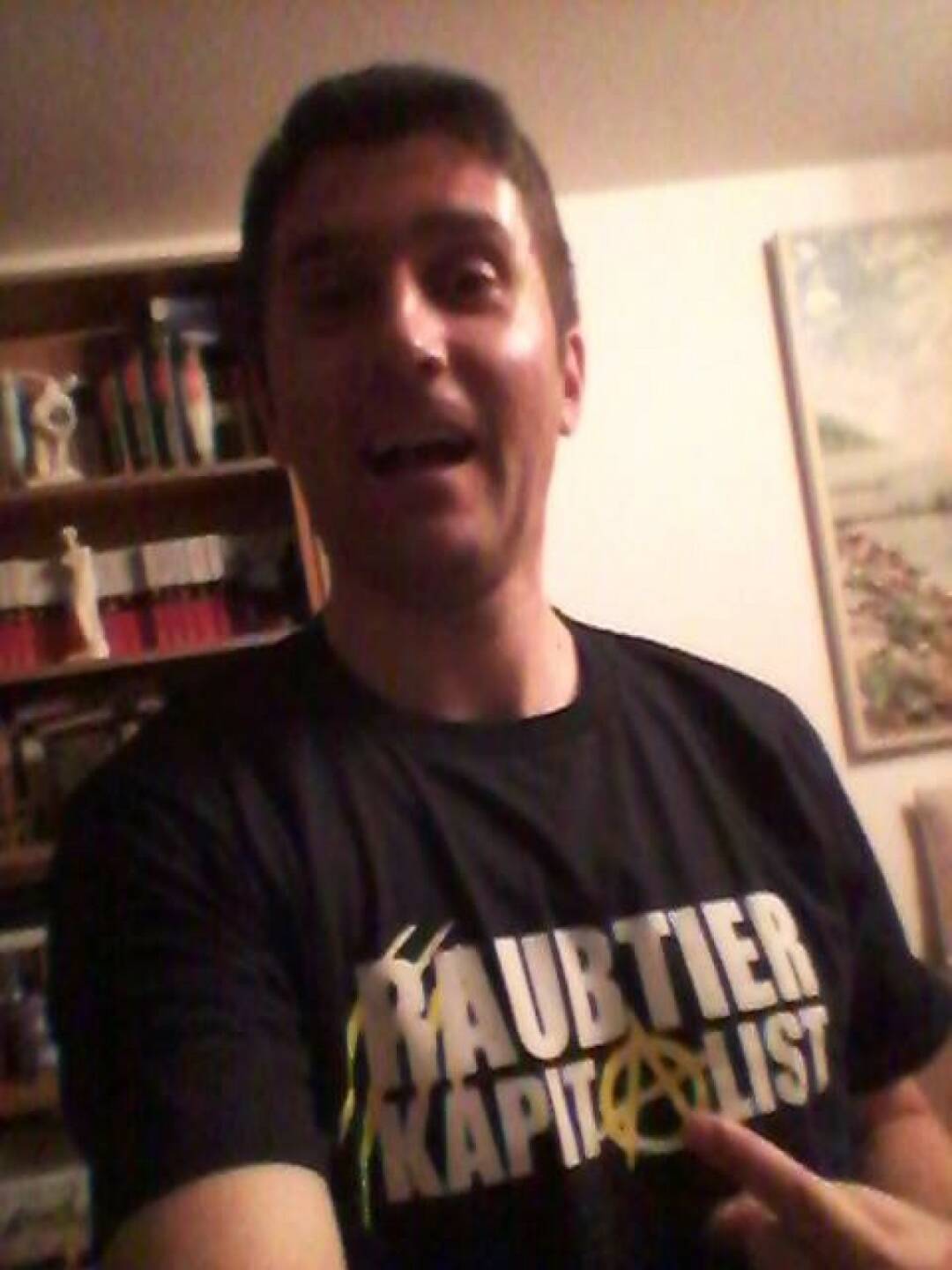 T-Shirt: Raubtierkapitalist, Markus Fichtinger 