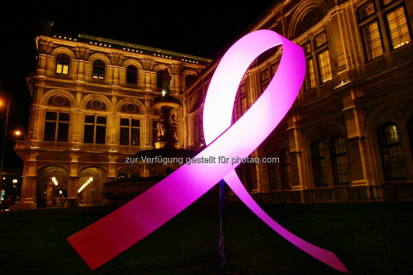 Internationaler Brustkrebstag 1.10. Österreichische Krebshilfe: Pink Ribbon Night 2014