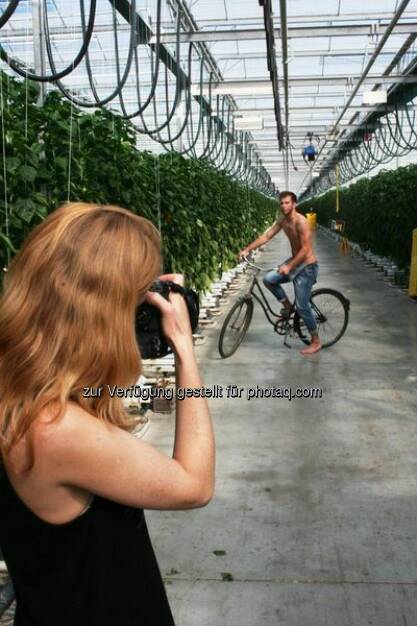 Fahrrad - Making of Jungbauernkalender 2015, ©  Agro Communication GmbH (03.10.2014) 