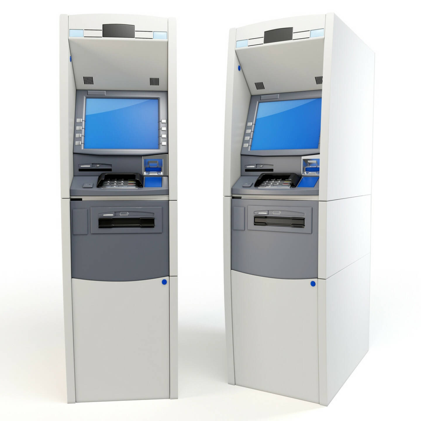 Bank, Geldausgabeautomat, Bankomat, http://www.shutterstock.com/de/pic-79890670/stock-photo--d-atm-machines-detailed-isolated-on-white.html