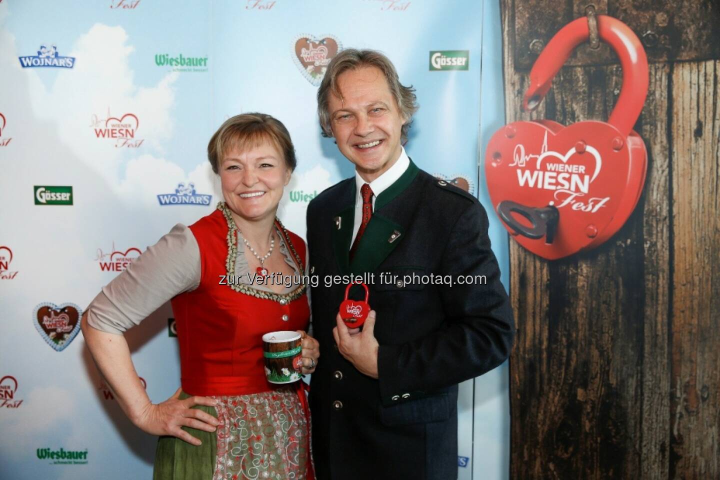 Das Geschäftsführer-Duo Claudia Wiesner und Christian Feldhofer: Wiener Wiesn Fest: Wiener Wiesn-Fest 2014: Besucherrekord mit 250.000 Gästen