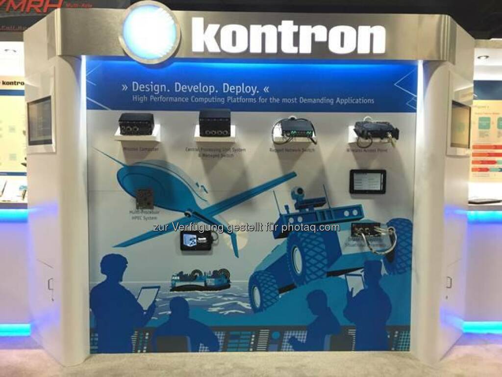 Kontron: Welcome to our Booth #3543 at #AUSA! We are looking forward to meeting with you!  Source: http://facebook.com/kontron, © Aussendung (14.10.2014) 