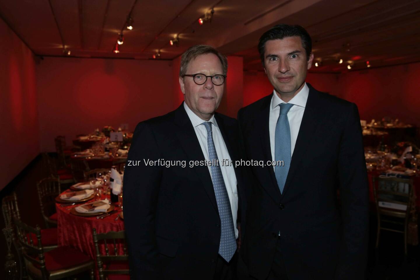 Bank Austria Vorstandsvorsitzender Willibald Cernko, Bank Austria Vorstand Robert Zadrazil