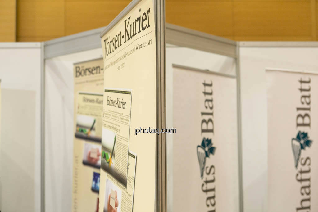 Börsen-Kurier, WirtschaftsBlatt, © photaq/Martina Draper (16.10.2014)