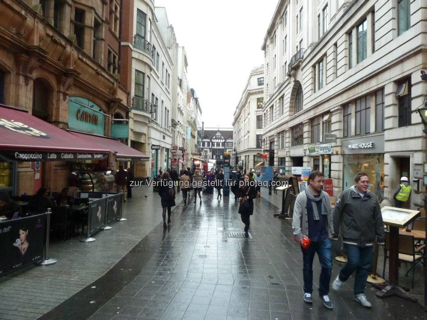 Nebenstraße der Oxford Street