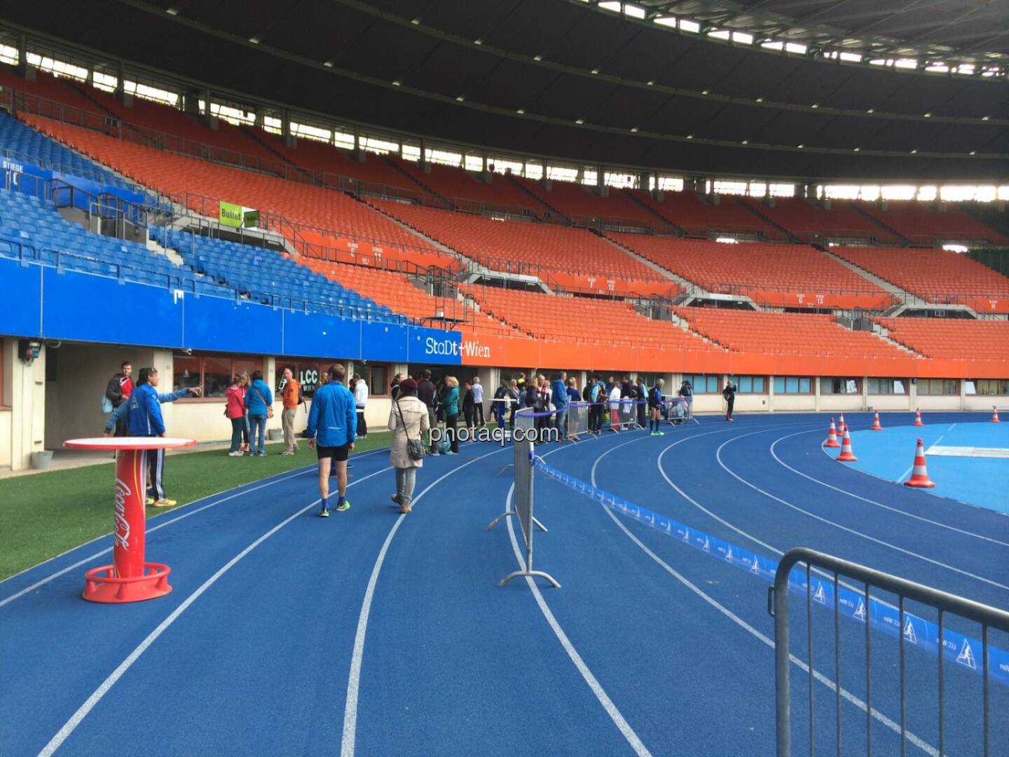 Ernst Happel Stadion, Track and Field