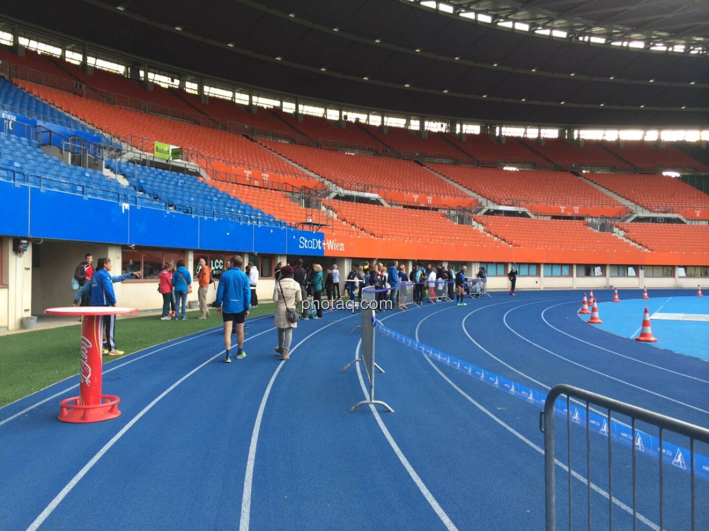 Ernst Happel Stadion, Track and Field