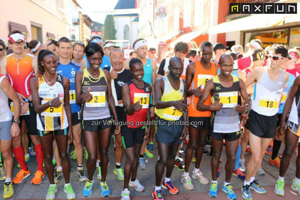 Wanjohi Mary-Wangari (KEN), Sang Chelangat (KEN), Bartenge Priscah-Jemutai (KEN), Kipchumba Edwin-Kiprono (KEN), Tuei Hosea (KEN), Pfeil Valentin (AUT), © maxFun.cc GmbH (21.10.2014) 