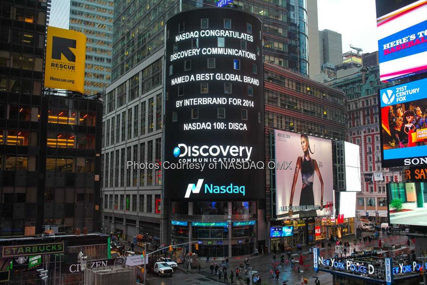 Nasdaq congratulates Discovery Communications, named a best global brand by Interbrand! #dreamBIG Discovery $DISCA http://spr.ly/6180qqRM  Source: http://facebook.com/NASDAQ