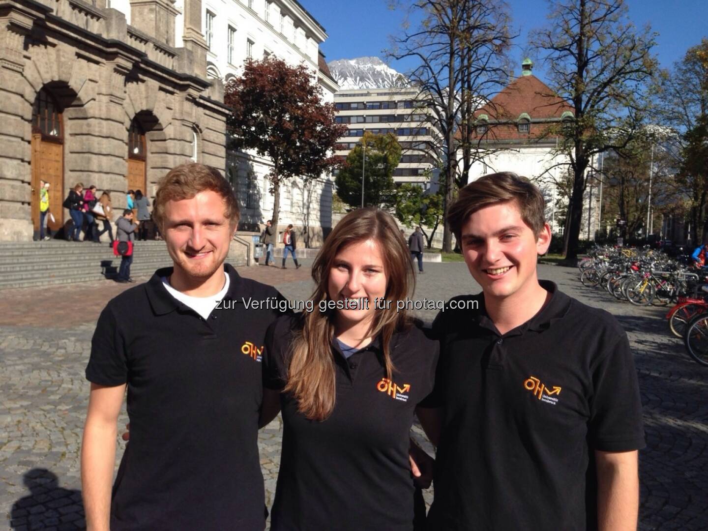 Matthias Fischer, Lisa Schmid, Korbinian Kasinger: ÖH Innsbruck: Korbinian Kasinger mit neuem Team als Vorsitzender gewählt!