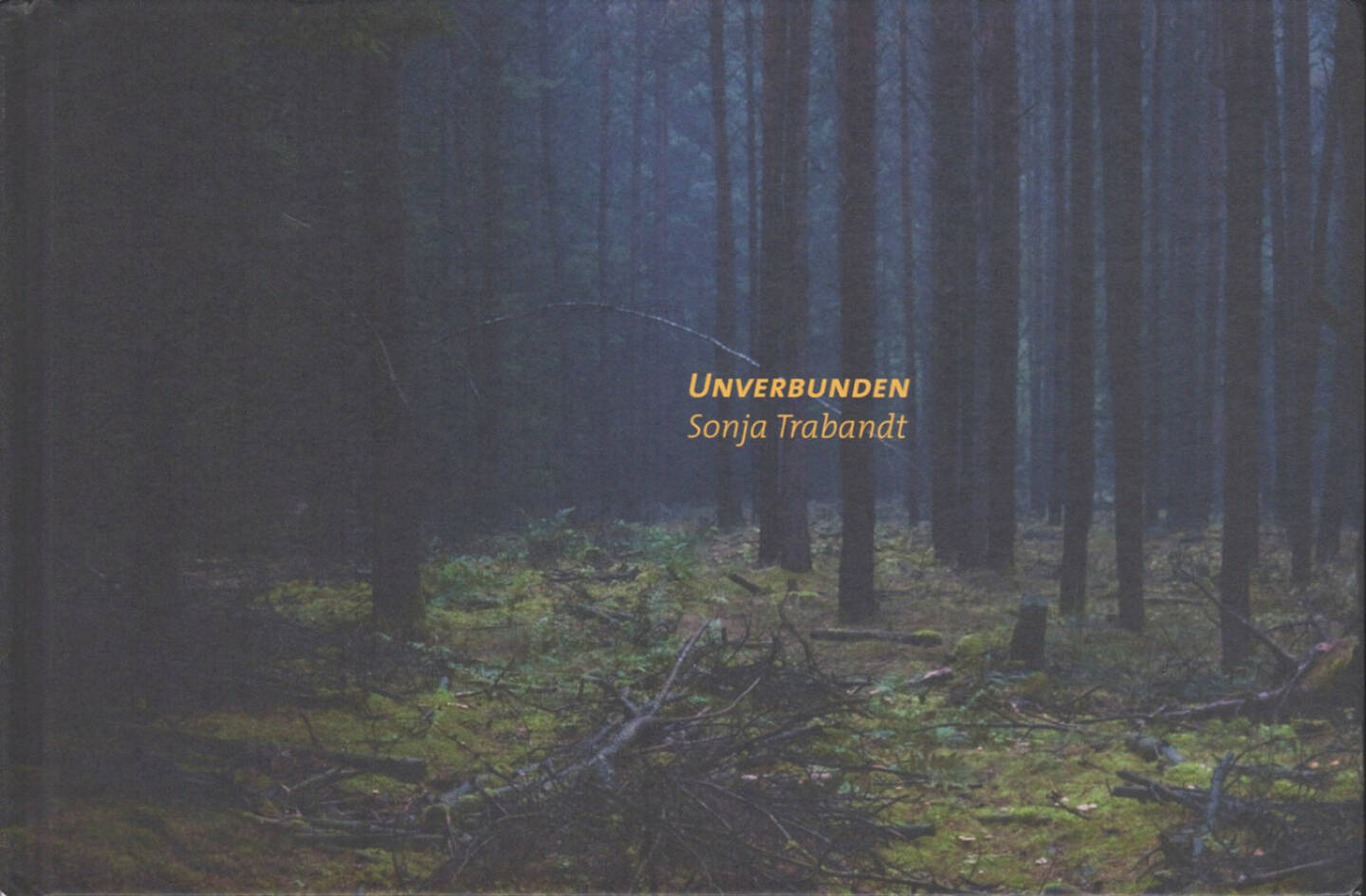 Sonja Trabandt - Unverbunden, Einer Books 2014, Cover - http://josefchladek.com/book/sonja_trabandt_-_unverbunden