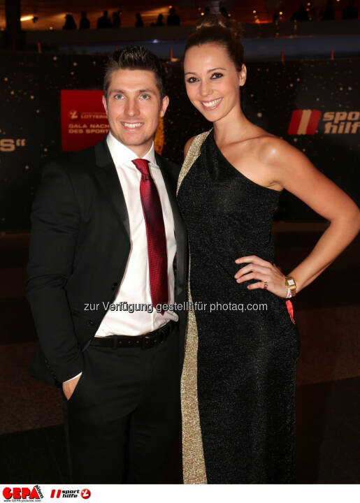 Marcel Hirscher mit Freundin Laura, Lotterien Gala Nacht ...