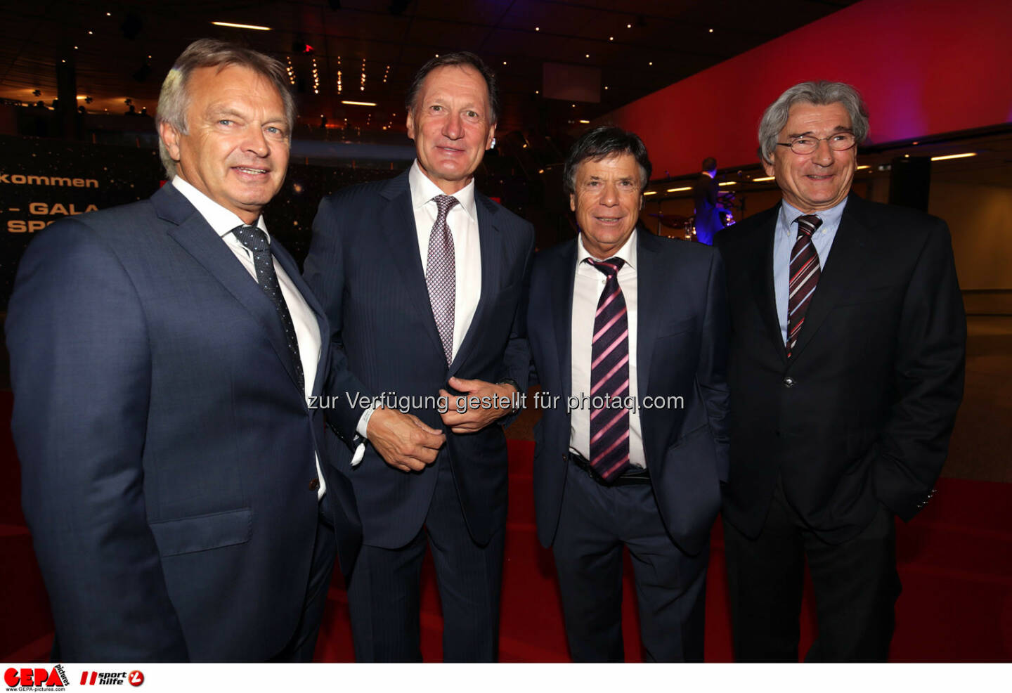 Hans Pum (OESV), Franz Klammer (AUT), Peter Schroecksnadel und Klaus Leistner (OESV). Photo: GEPA pictures/ Walter Luger