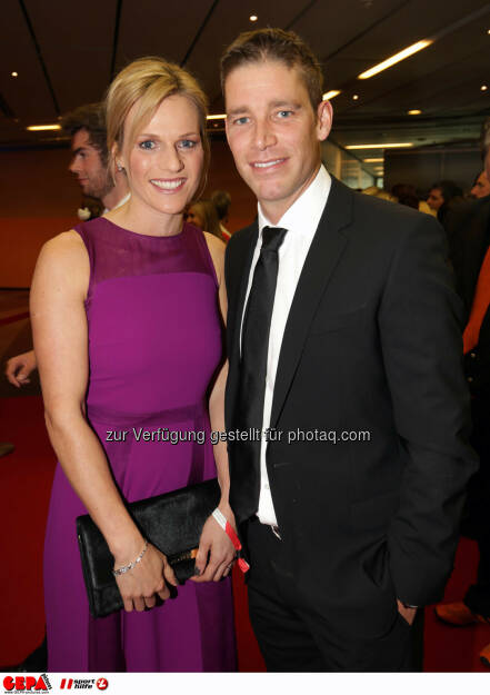 Marlies Schild und Benjamin Raich (AUT). Photo: GEPA pictures/ Walter Luger, ©  Gepa pictures/ Michael Riedler (31.10.2014) 