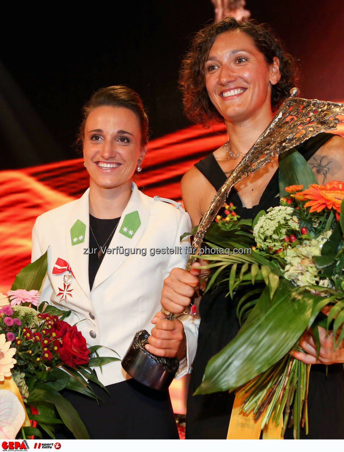 Lara Vadlau und Jolanda Ogar (AUT). Photo: GEPA pictures/ Christian Walgram