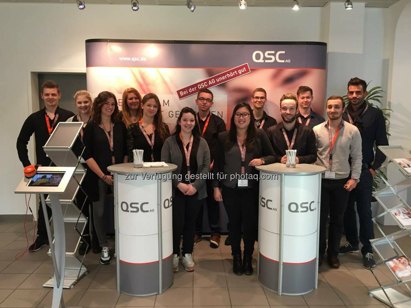 Willkommen zum Speed Day 2014! Von 10 bis 16 Uhr können sich Berufsanfänger über Ausbildungsplätze bei QSC und vielen anderen Unternehmen aus der Umgebung im Kölner Gewerbegebiet Ossendorf informieren.  Wir freuen uns auf euch!  Source: http://facebook.com/QSCAG