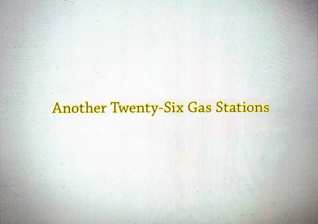 Gregory Eddi Jones - Another Twenty-Six Gas Stations, In the In-Between 2014, Cover - http://josefchladek.com/book/gregory_eddi_jones_-_another_twenty-six_gas_stations, © (c) josefchladek.com (01.11.2014) 