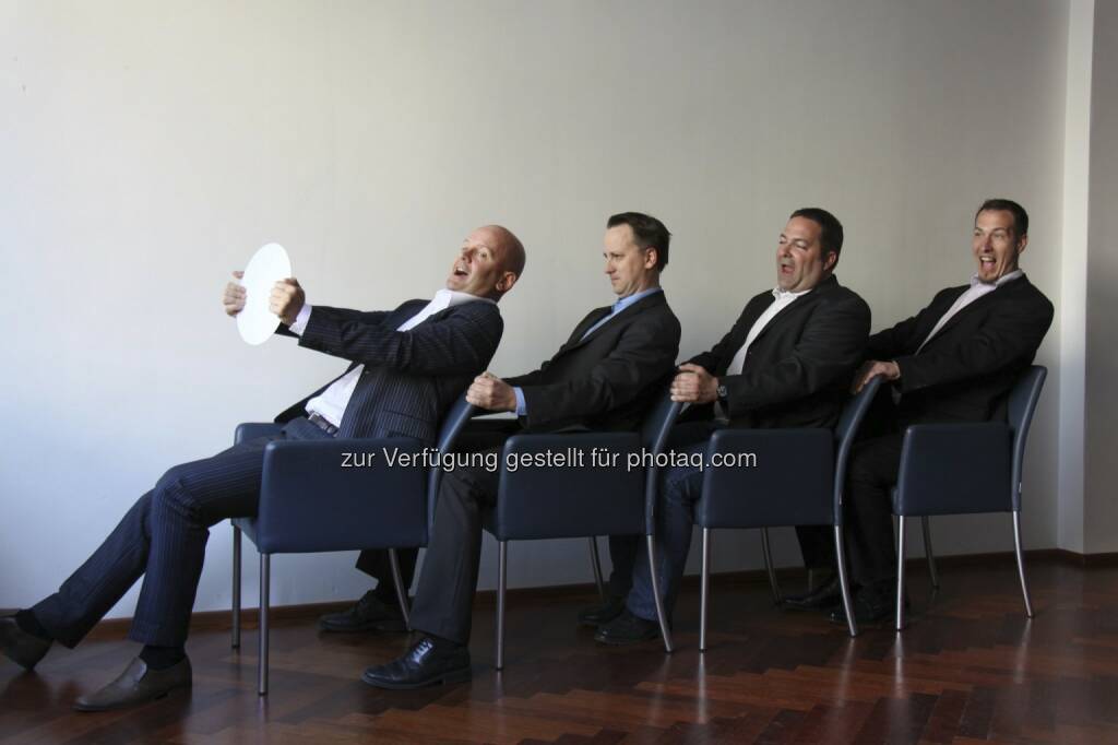 Klaus della Torre, Stefan Maxian, Alexander Rinke, Günter Englhart: Hauptsoch Gsund, die Kapitalmarktkapelle , © mit freundlicher Genehmigung von Klaus della Torre (02.02.2013)