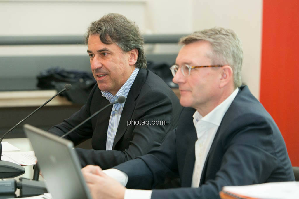 Stefan Pierer, Cross Industries AG, Friedrich Roithner, Cross Industries AG, © photaq/Martina Draper (06.11.2014) 