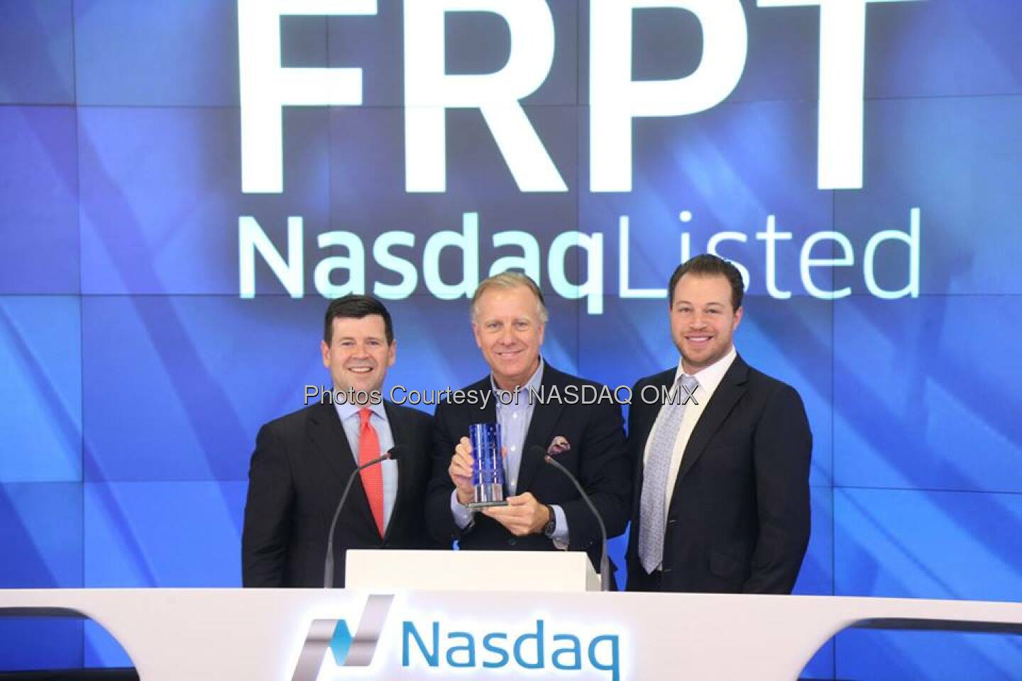 Nasdaq is proud to welcome Freshpet to the Nasdaq Family! Congratulations on your IPO today $FRPT  Source: http://facebook.com/NASDAQ