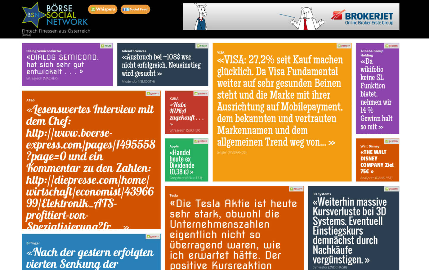 wikifolio whispers in Kachel-Form http://boerse-social.com/whispers