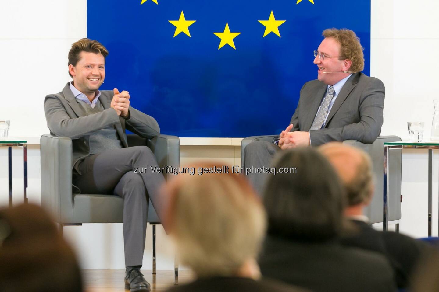 Julian Rachlin und Benedikt Weingartner: Vertretung der EU-Kommission in Österreich: Julian Rachlin im Haus der EU: Europa bedeutet offene Grenzen,
Freiheit und Vielfalt